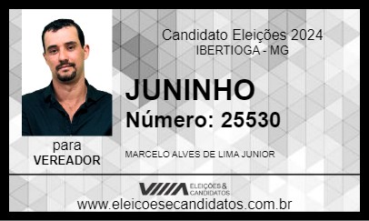 Candidato JUNINHO 2024 - IBERTIOGA - Eleições