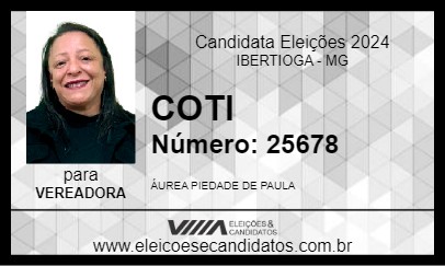 Candidato COTI 2024 - IBERTIOGA - Eleições