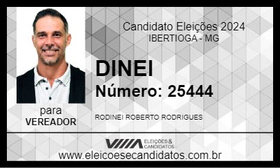 Candidato DINEI 2024 - IBERTIOGA - Eleições