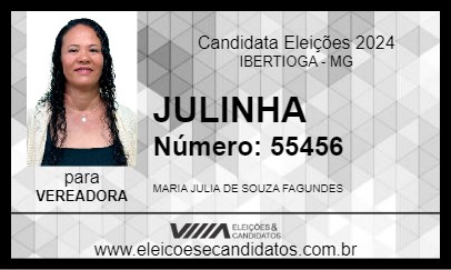 Candidato JULINHA 2024 - IBERTIOGA - Eleições