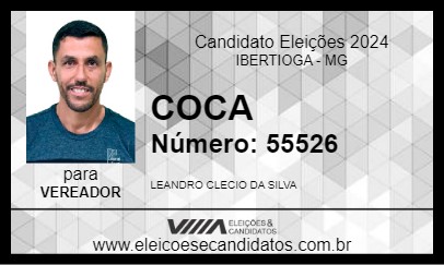 Candidato COCA 2024 - IBERTIOGA - Eleições