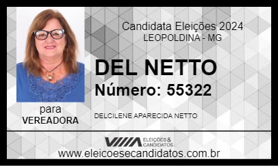 Candidato DEL NETTO 2024 - LEOPOLDINA - Eleições