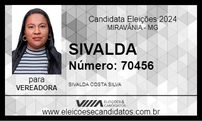 Candidato SIVALDA 2024 - MIRAVÂNIA - Eleições