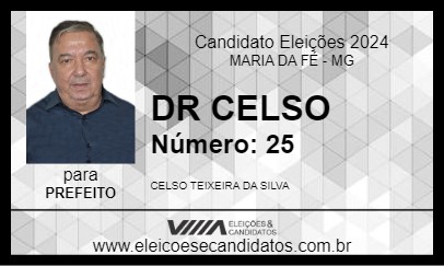 Candidato DR CELSO 2024 - MARIA DA FÉ - Eleições