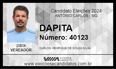 Candidato DAPITA 2024 - ANTÔNIO CARLOS - Eleições