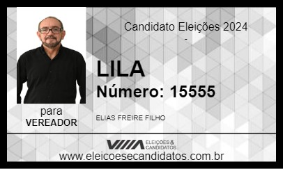 Candidato LILA 2024 - LAVRAS - Eleições