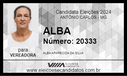 Candidato ALBA 2024 - ANTÔNIO CARLOS - Eleições