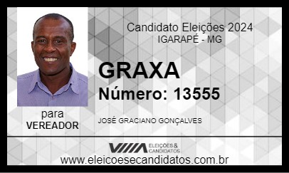 Candidato GRAXA 2024 - IGARAPÉ - Eleições