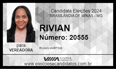 Candidato RIVIAN 2024 - BRASILÂNDIA DE MINAS - Eleições