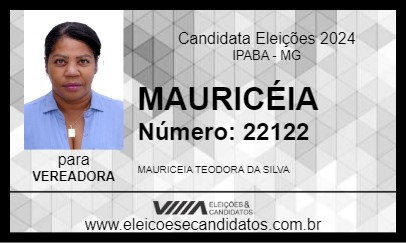 Candidato MAURICÉIA 2024 - IPABA - Eleições