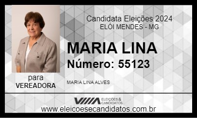 Candidato MARIA LINA 2024 - ELÓI MENDES - Eleições