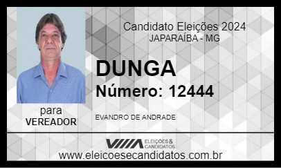 Candidato DUNGA 2024 - JAPARAÍBA - Eleições