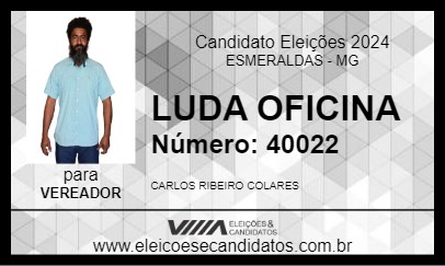 Candidato LU DA OFICINA 2024 - ESMERALDAS - Eleições