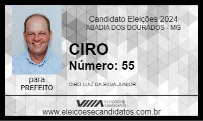 Candidato CIRO 2024 - ABADIA DOS DOURADOS - Eleições