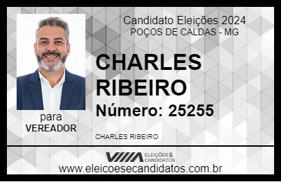 Candidato CHARLES RIBEIRO 2024 - POÇOS DE CALDAS - Eleições