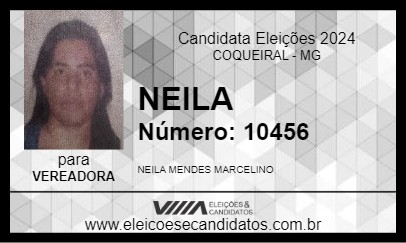 Candidato NEILA 2024 - COQUEIRAL - Eleições