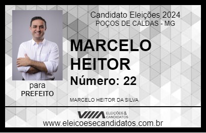 Candidato MARCELO HEITOR 2024 - POÇOS DE CALDAS - Eleições