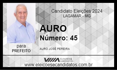 Candidato AURO 2024 - LAGAMAR - Eleições