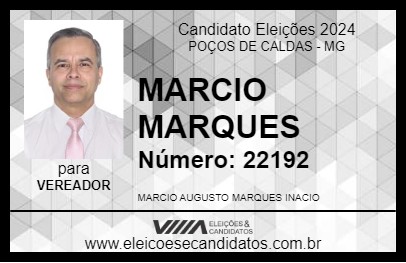 Candidato DR. MARCIO MARQUES 2024 - POÇOS DE CALDAS - Eleições