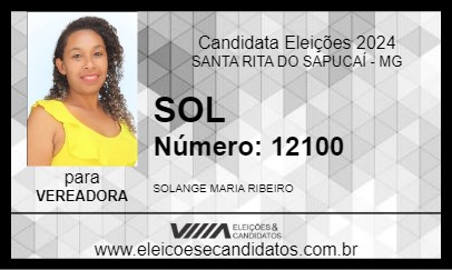 Candidato SOL 2024 - SANTA RITA DO SAPUCAÍ - Eleições