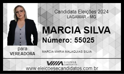 Candidato MARCIA SILVA 2024 - LAGAMAR - Eleições