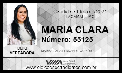 Candidato MARIA CLARA 2024 - LAGAMAR - Eleições