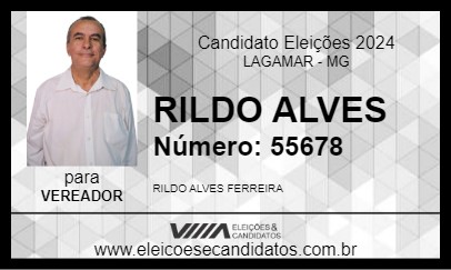 Candidato RILDO ALVES 2024 - LAGAMAR - Eleições