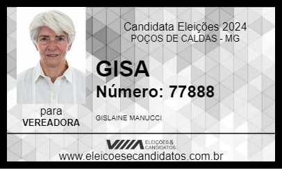 Candidato GISA 2024 - POÇOS DE CALDAS - Eleições