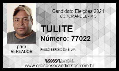 Candidato TULITE 2024 - COROMANDEL - Eleições