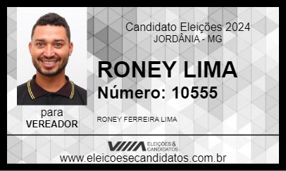 Candidato RONEY LIMA 2024 - JORDÂNIA - Eleições