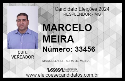 Candidato MARCELO MEIRA 2024 - RESPLENDOR - Eleições