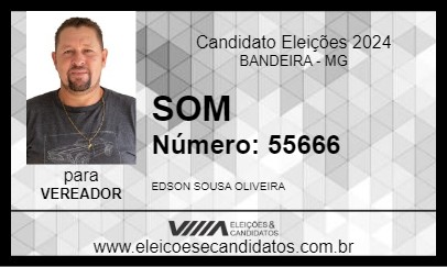 Candidato SOM 2024 - BANDEIRA - Eleições