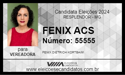 Candidato FÊNIX 2024 - RESPLENDOR - Eleições