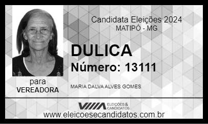 Candidato DULICA 2024 - MATIPÓ - Eleições