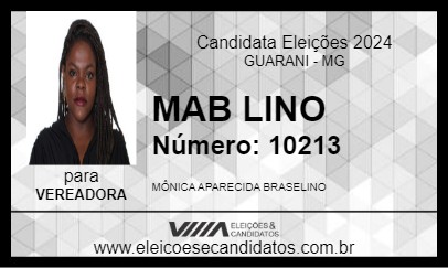 Candidato MAB LINO 2024 - GUARANI - Eleições