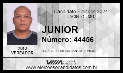 Candidato JUNIOR 2024 - JACINTO - Eleições