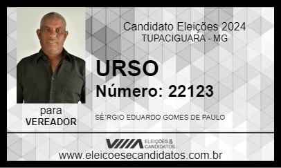 Candidato URSO 2024 - TUPACIGUARA - Eleições