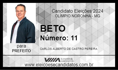 Candidato BETO 2024 - OLÍMPIO NORONHA - Eleições