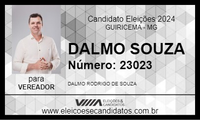 Candidato DALMO SOUZA 2024 - GUIRICEMA - Eleições