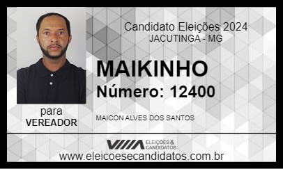 Candidato MAIKINHO 2024 - JACUTINGA - Eleições