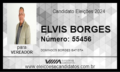 Candidato ELVIS BORGES 2024 - JAPONVAR - Eleições