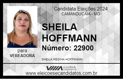 Candidato SHEILA HOFFMANN 2024 - CAMANDUCAIA - Eleições