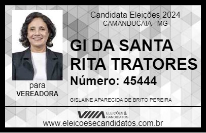 Candidato GI DA SANTA RITA TRATORES 2024 - CAMANDUCAIA - Eleições