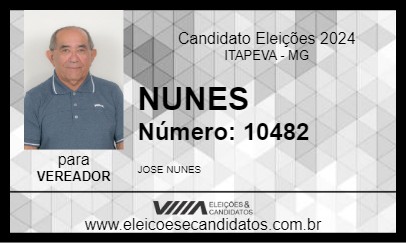 Candidato NUNES 2024 - ITAPEVA - Eleições