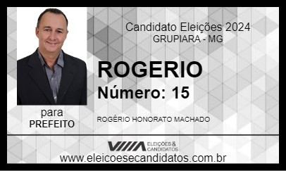 Candidato ROGERIO 2024 - GRUPIARA - Eleições