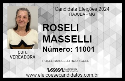 Candidato ROSELI MASSELLI 2024 - ITAJUBÁ - Eleições