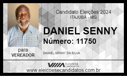 Candidato DANIEL SENNY 2024 - ITAJUBÁ - Eleições