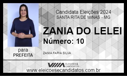 Candidato ZANIA DO LELEI 2024 - SANTA RITA DE MINAS - Eleições