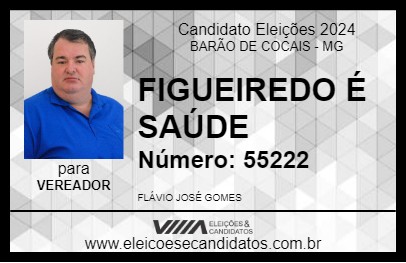 Candidato FIGUEIREDO 2024 - BARÃO DE COCAIS - Eleições