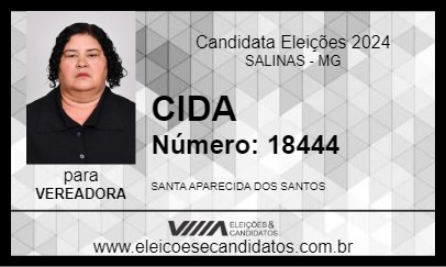 Candidato CIDA 2024 - SALINAS - Eleições